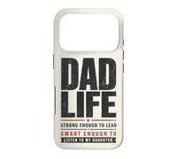 Papa Vie père Citation Fille Papa Parenting Humour Famille Coque pour iPhone 17 Pro
