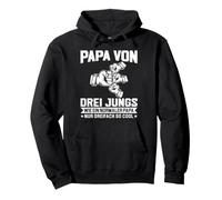 Papa Von DREI Jungs comme Papa Kind Sweat à Capuche