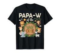 Papa-W of The Wild One Safari Premier Anniversaire T-Shirt