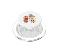Papa You're The Bacon to My Eggs Cute Breakfast PopSockets PopGrip pour MagSafe