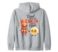 Papa You're The Bacon to My Eggs Cute Breakfast Sweat à Capuche