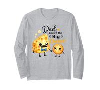 Papa You're The Big Cheese Funny Father Pun Manche Longue