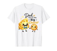 Papa You're The Big Cheese Funny Father Pun T-Shirt