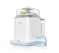 Papablic Bottle Washer Pro, Bottle Washer & Sterilizer & Dryer, 4-in-1 Bottle Washer Sanitizer for Bottles, Pump Parts, C-Section& Baby Essentials - Quick & Clean with 60 Detergent Tablets