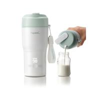 Papablic Chauffe-bouteille portable pour la maison et les voyages - Chauffage rapide de 85 W, 4 réglages de température, 6 flux par charge, ouverture de 7,6 cm de large, compatible avec porte-gobelet