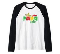 Papacito Holiday, Mexique, Amérique, États-Unis Manche Raglan
