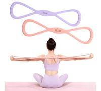 PAPAcroscoma Bandes de résistance : Corde de Traction en Forme de 8 pour Le Stretching, Corde élastique pour Les Exercices des Bras et des épaules, Bandes de Traction pour Femmes et Hommes