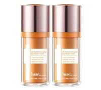 PapaFeel Eye Cream, 5D Peptides Anti-aging Eye Repair Cream, Eye Serum 5D Eye Cream 15ml, Intense Eye Care, Smooth Fine Lines, Removes Dark Circles (2pcs)