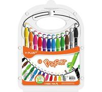 Papageien-Radiergummi-Marker 12 Farben Y-Plus