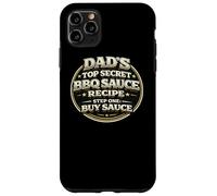 Papas Top Secret Recette de Sauce Barbecue Funny Grill Dad Coque pour iPhone 11 Pro Max