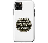 Papas Top Secret Recette de Sauce Barbecue Funny Grill Dad Coque pour iPhone 11 Pro Max