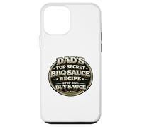 Papas Top Secret Recette de Sauce Barbecue Funny Grill Dad Coque pour iPhone 12 Mini