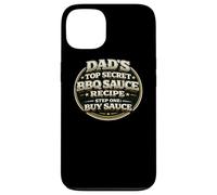 Papas Top Secret Recette de Sauce Barbecue Funny Grill Dad Coque pour iPhone 13