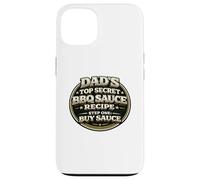 Papas Top Secret Recette de Sauce Barbecue Funny Grill Dad Coque pour iPhone 13