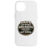 Papas Top Secret Recette de Sauce Barbecue Funny Grill Dad Coque pour iPhone 14 Plus