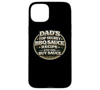 Papas Top Secret Recette de Sauce Barbecue Funny Grill Dad Coque pour iPhone 15 Plus