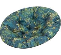 Papasan coussin de fauteuil - Coussin d'assise confortable et coussin de sol 114 cm pour le confort d'assise et la détente Coussin de salon de jardin Fauteuil de jardin vert