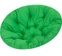 Papasan coussin de fauteuil - Coussin d'assise confortable et coussin de sol 114 cm pour le confort d'assise et la détente Coussin de salon de jardin Fauteuil de jardin vert