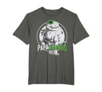 Papasaurus Rex Dinosaure Papa Saurus Cadeau Fête Des Pères T-Shirt