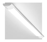 papasbox 120CM 40W Réglette LED, Réglette LED 6500k Blanc Froid, Led Plafonnier Angle de faisceau de 130°, Néon Tube LED pour Atelier Bureau Chambre Salon Cuisine