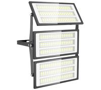 papasbox 300W Projecteur LED Extérieur - 30000LM Lumineux Spot LED Extérieur, Projecteur Exterieur Blanc Froid 6500k, IP66 Étanche Eclairage Exterieur pour Garage, Cour, Stade, Usines
