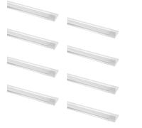 papasbox 8 * 120CM 40W Réglette LED, Réglette LED 6500k Blanc Froid, Led Plafonnier Angle de faisceau de 130°, Néon Tube LED pour Atelier Bureau Chambre Salon Cuisine