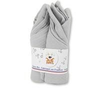 PAPATE - Lot de 2 Langes Bébé 50x50cm en Coton Bio Ultra Doux - Multi-usages : Doudou, Bavoir, Tapis à Langer - Absorbants & Séchage Rapide - Fabriqués en France - Vert