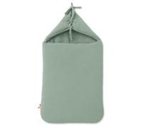 PAPATE - Nid d'ange en Coton Biologique - Doux et Respirant - pour Bébé et Enfants - Fabriqué en France - Idéal pour Nouveau-nés (Vert)