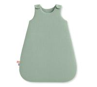 PAPATE Sac de couchage 'Organic Cotton Winter Sleeping Bag' vert, Taille 68-86