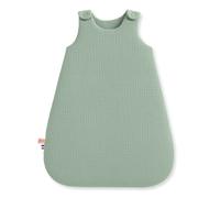 PAPATE Sac de couchage 'Organic Cotton Winter Sleeping Bag' vert, Taille 90