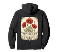Papaver Rhoeas Graines de Pavot commun Vintage Sweat à Capuche