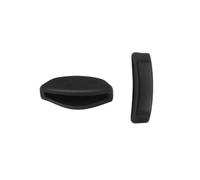 PapaViva 1 paire de nez de rechange pour Oakley Frogskin Range OO9284 - Noir (Euro Fit)