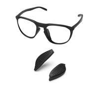 PapaViva 1 paire de nez de rechange pour Oakley Thurso OO9286/Thurso AF OO9286A - Noir (Euro Fit)