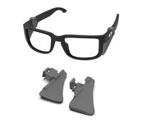 PapaViva 1 paire de protections latérales pour lunettes de soleil Oakley Holbrook/XL/XS/AF/S/XXL/XXS/RX - Gris