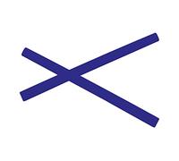 PapaViva Chaussettes de rechange pour Oakley Wheel House OO9469/Wheel House RX OX8166, bleu foncé, Taille Unique