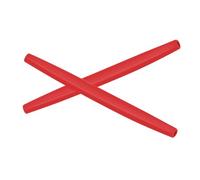 PapaViva Chaussettes de rechange pour Oakley Wingfold OX5100 OX5101 EVS OX5115 EVR OX5118 OX5121, Rouge, Taille unique