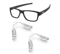 PapaViva Embouts de nez de rechange pour Oakley Airdrop MNP OX8121, Transparent - 2 pièces, Middle Size