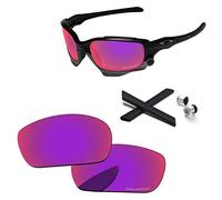 PapaViva Kits de lentilles de rechange et de caoutchouc pour Oakley Jawbone/Racing Jacket