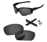 PapaViva Kits de lentilles de rechange et de caoutchouc pour Oakley Jawbone/Racing Jacket