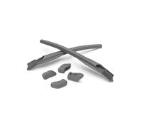 PapaViva Kits de plaquettes de nez et chaussettes de rechange en caoutchouc pour lunettes de soleil Oakley Flak 2.0 OO9295/Flak 2.0 XL OO9188 - Gris