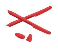 PapaViva Kits de rechange en caoutchouc pour nez et chaussettes pour Oakley Eye Jacket Redux OO9438, Rouge, 1 Set