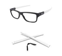 PapaViva Kits de remplacement en caoutchouc pour nez et chaussettes pour Oakley Marshal MNP OX8091, blanc, 1 Set