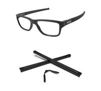 PapaViva Kits de remplacement en caoutchouc pour nez et chaussettes pour Oakley Marshal MNP OX8091, Noir , 1 Set