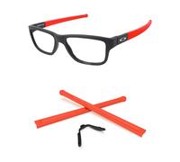 PapaViva Kits de remplacement en caoutchouc pour nez et chaussettes pour Oakley Marshal MNP OX8091, Orange, 1 Set