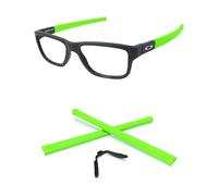 PapaViva Kits de remplacement en caoutchouc pour nez et chaussettes pour Oakley Marshal MNP OX8091, Vert, 1 Set