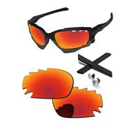 PapaViva Lentilles de rechange et kits de caoutchouc pour Oakley Jawbone/Racing Jacket Vented