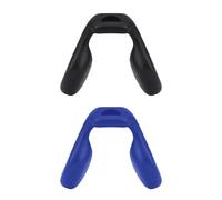 PapaViva Pièces de nez de rechange pour Oakley Corridor OO9248, Noir et bleu (Euro Fit), Euro Fit
