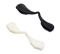 PapaViva Plaquette de nez de rechange pour lunettes de soleil Oakley Radar Path/RadarLock Path/Radar EV Path Series, Blanc/noir, taille unique