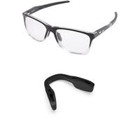 PapaViva Plaquette de nez de rechange pour Oakley Bat Flip OX8183 - Noir Euro Fit