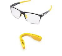 PapaViva Plaquette de nez de rechange pour Oakley Cerebral OX8187, jaune, Asian Fit